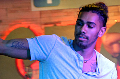 Video of sexy male stripper